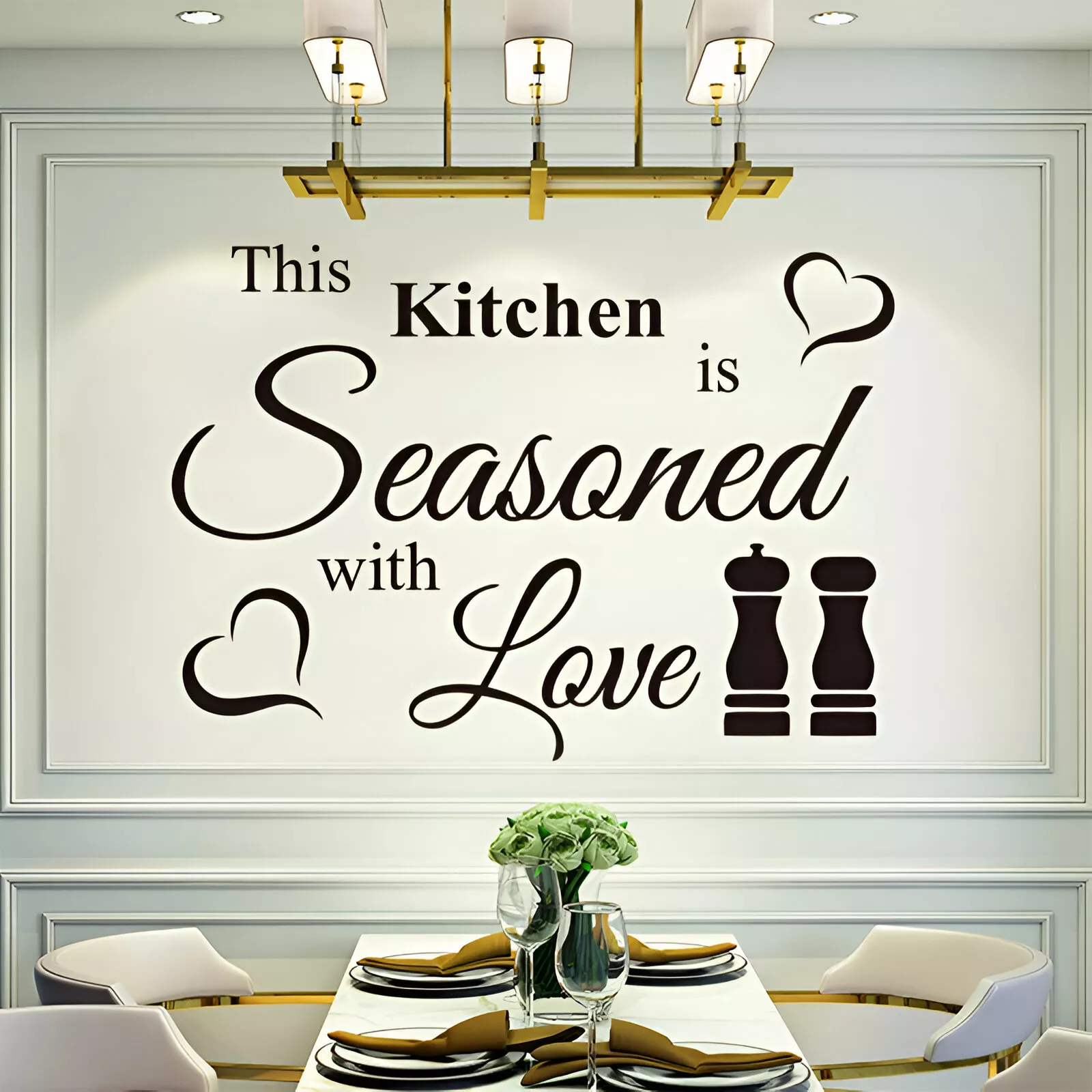 This kitchen is Seasoned with Love