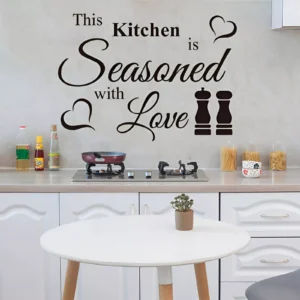 Removable Vinyl Wall Decal – Stylish Coffee Art for Modern Home Decor