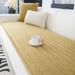 Home Decor - Thick Winter Sofa Cover – Warm, Anti-Slip & Dirt-Resistant Couch Protector