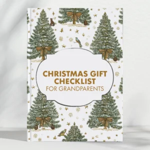 Christmas Gift List for Grandparents