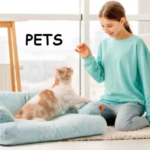 A vast array of PET products for our other family member